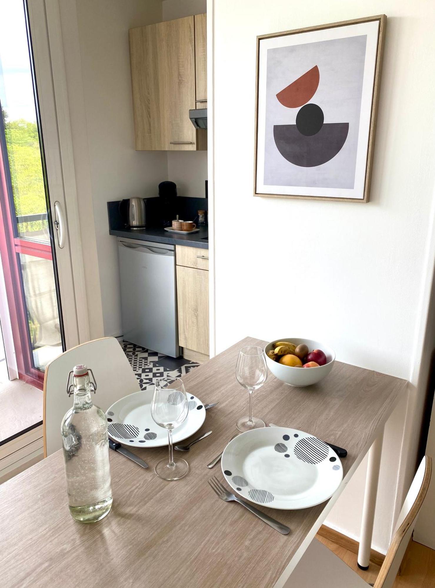 Superbe Appartement Confortable, Proche Centre Ville Rennes Buitenkant foto